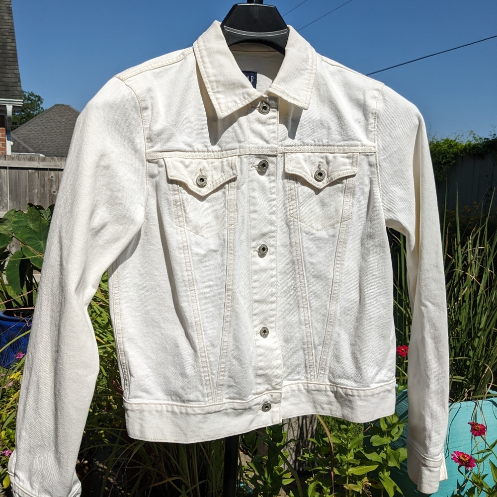 GAP Denim Jacket Large,EUC